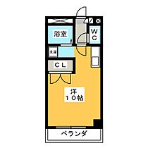 サクセス川原  ｜ 愛知県名古屋市昭和区川原通１丁目（賃貸マンション1R・6階・24.75㎡） その2