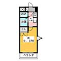 セントラルハイツ滝川3階4.2万円