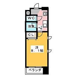 間取図画像 1K
