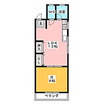 コーポ西高蔵  ｜ 愛知県名古屋市熱田区尾頭町（賃貸マンション1LDK・2階・37.26㎡） その2