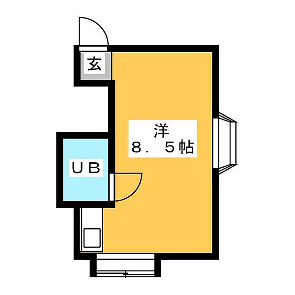 ハウス金山 ｜愛知県名古屋市熱田区波寄町(賃貸アパート1R・2階・21.00㎡)の写真 その2