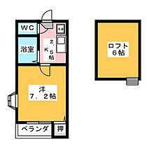 シャトー道徳  ｜ 愛知県名古屋市南区道徳通３丁目（賃貸アパート1K・2階・20.00㎡） その2