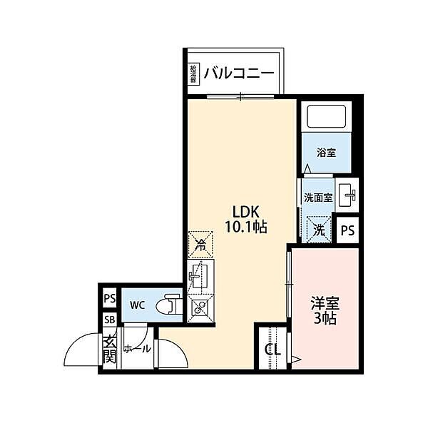 GRANDBLUE dotokushimmachiII 103｜愛知県名古屋市南区道徳新町４丁目(賃貸アパート1LDK・1階・30.47㎡)の写真 その2