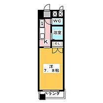 ヴィラ　タカクラ  ｜ 愛知県名古屋市熱田区五本松町（賃貸マンション1R・2階・24.65㎡） その2