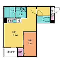 Jack hoshoI 303 ｜ 愛知県名古屋市南区宝生町１丁目24-2（賃貸アパート1LDK・3階・31.74㎡） その2