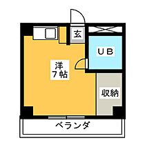 コーポカギヤ  ｜ 愛知県名古屋市熱田区千年２丁目（賃貸マンション1R・1階・17.56㎡） その2