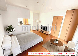 ラ・フレーシュ・Ｅ 2階ワンルームのリビング/ダイニング