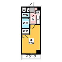 ＭＫビル  ｜ 愛知県名古屋市昭和区白金３丁目（賃貸マンション1K・3階・24.00㎡） その2