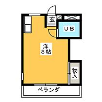 ライフ白金  ｜ 愛知県名古屋市昭和区白金１丁目（賃貸マンション1R・3階・19.00㎡） その2