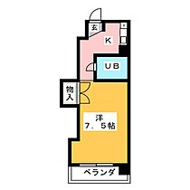 コーポ伊勢山  ｜ 愛知県名古屋市中区伊勢山１丁目（賃貸マンション1K・6階・22.54㎡） その2