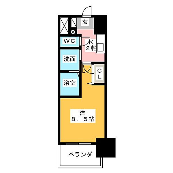 丸東レジデンス大須 ｜愛知県名古屋市中区大須１丁目(賃貸マンション1K・14階・29.70㎡)の写真 その2