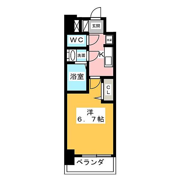 アステリ鶴舞エーナ ｜愛知県名古屋市中区千代田５丁目(賃貸マンション1K・4階・22.40㎡)の写真 その2