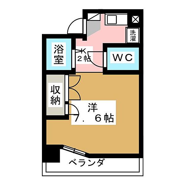 へんぜるハイツ ｜愛知県名古屋市中区正木１丁目(賃貸マンション1K・7階・21.89㎡)の写真 その2