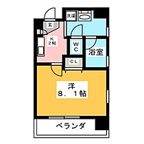 共同ハイツ西大須  ｜ 愛知県名古屋市中区松原１丁目（賃貸マンション1K・2階・26.83㎡） その2