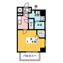 エスリード名古屋東別院  ｜ 愛知県名古屋市中区橘１丁目（賃貸マンション1K・8階・25.52㎡） その2