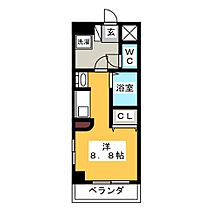 クリスタルタウン金山  ｜ 愛知県名古屋市中区伊勢山１丁目（賃貸マンション1R・2階・22.68㎡） その2