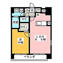 ＹＳ上前津  ｜ 愛知県名古屋市中区千代田２丁目（賃貸マンション1LDK・4階・42.14㎡） その2