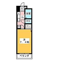 ベストハイツ高辻  ｜ 愛知県名古屋市昭和区円上町（賃貸マンション1K・6階・23.78㎡） その2