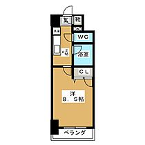 現代ハウス新栄  ｜ 愛知県名古屋市中区新栄１丁目（賃貸マンション1K・3階・24.37㎡） その2