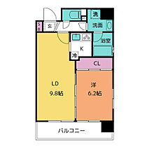 レインボーピア記念橋  ｜ 愛知県名古屋市中区千代田２丁目（賃貸マンション1LDK・3階・41.96㎡） その2