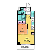 ブルジュ385パークアベニュー 502 ｜ 愛知県名古屋市昭和区鶴舞２丁目1-11（賃貸マンション1LDK・5階・40.85㎡） その2