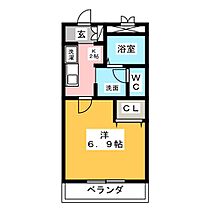 メゾンド春  ｜ 愛知県名古屋市昭和区山脇町１丁目（賃貸マンション1K・2階・24.84㎡） その2