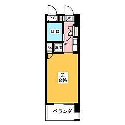間取図画像 ワンルーム