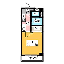 間取図画像 1K