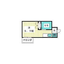 ピュアハウス  ｜ 愛知県名古屋市名東区極楽２丁目（賃貸マンション1R・2階・16.86㎡） その2