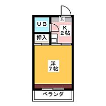 コーポラスヒロ  ｜ 愛知県長久手市上川原（賃貸アパート1K・2階・20.00㎡） その2