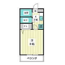 ビクトリー21  ｜ 愛知県長久手市桜作（賃貸アパート1K・1階・24.66㎡） その2