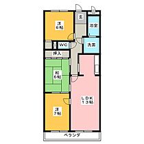 パウゼ藤ヶ丘  ｜ 愛知県名古屋市守山区森孝東２丁目（賃貸マンション3LDK・3階・75.00㎡） その2