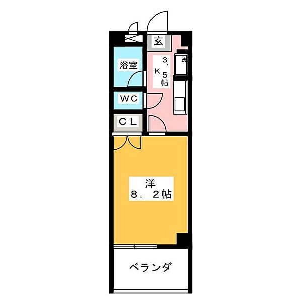 パークアベニュー ｜愛知県長久手市根の神(賃貸マンション1K・2階・24.37㎡)の写真 その2