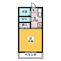 フレグランス豊盟　Ｂ棟  ｜ 愛知県長久手市五合池（賃貸アパート1K・1階・24.81㎡） その2