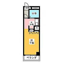 第2ロータスビル  ｜ 愛知県日進市竹の山１丁目（賃貸マンション1R・3階・21.33㎡） その2