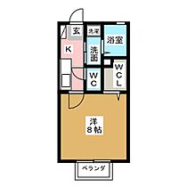 メゾン・ド・ロワB棟  ｜ 愛知県長久手市岩作早稲田（賃貸アパート1K・2階・26.93㎡） その2