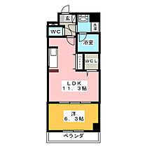 リッチモンド　イースト  ｜ 愛知県名古屋市名東区豊が丘（賃貸マンション1LDK・2階・42.40㎡） その2