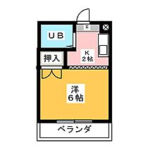 グリーンハイツ  ｜ 愛知県長久手市山野田（賃貸マンション1K・2階・18.60㎡） その2