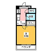 シャトー24  ｜ 愛知県長久手市塚田（賃貸マンション1K・1階・24.00㎡） その2