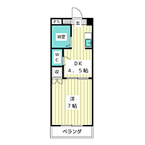 イーストヒルズ名東  ｜ 愛知県名古屋市名東区大針２丁目（賃貸マンション1DK・1階・24.30㎡） その2