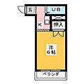 グリーンハイツ3階2.3万円