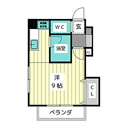 間取図画像 ワンルーム