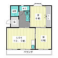 さくた中央ハイツ4階5.3万円