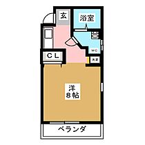 センチュリィ山の手  ｜ 愛知県名古屋市守山区弁天が丘（賃貸マンション1R・2階・24.60㎡） その2