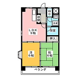 瓢箪山駅 4.6万円