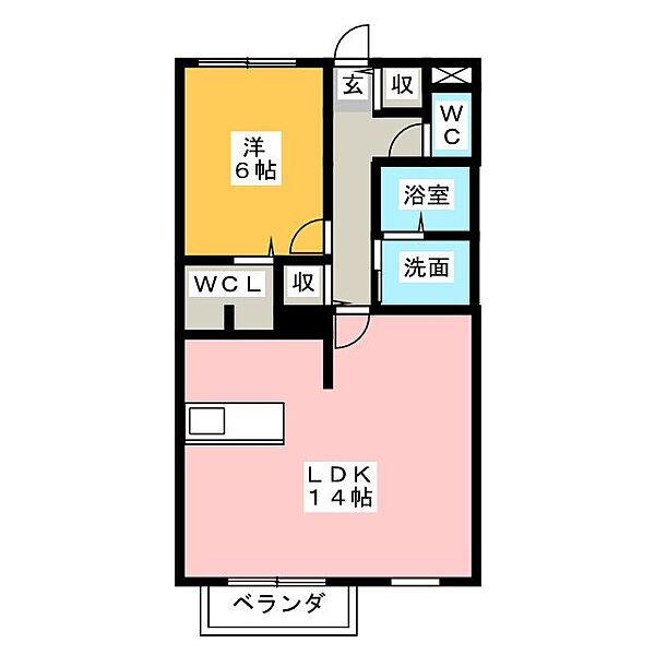 ハウス八重桜 ｜愛知県名古屋市守山区森孝３丁目(賃貸アパート1LDK・1階・51.00㎡)の写真 その2