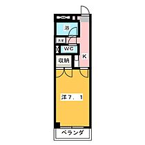 ユースハイム八剣  ｜ 愛知県名古屋市守山区八剣１丁目（賃貸マンション1K・3階・24.84㎡） その2