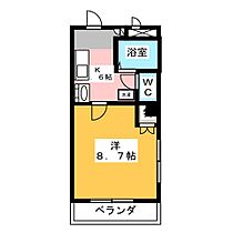 シャトルピーチ  ｜ 愛知県名古屋市緑区桶狭間南（賃貸マンション1K・1階・26.40㎡） その2