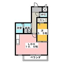 シャロームＢ棟  ｜ 愛知県名古屋市緑区鳴海町字下汐田（賃貸マンション1R・2階・37.84㎡） その2