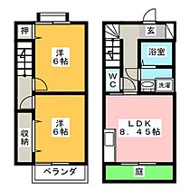 メゾネットスイスル  ｜ 愛知県名古屋市緑区鳴海町字丸内（賃貸アパート2LDK・1階・53.00㎡） その2